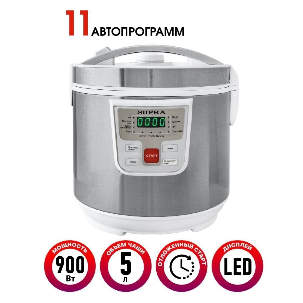 Мультиварка Supra MCS-4114 - фото 2