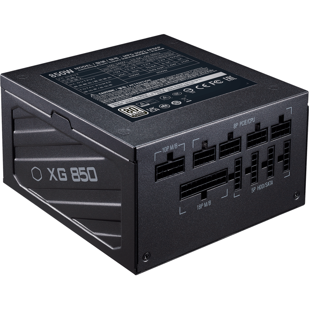 Блок питания 850W Cooler Master XG850 Platinum (MPG-8501-AFBAP-EU)