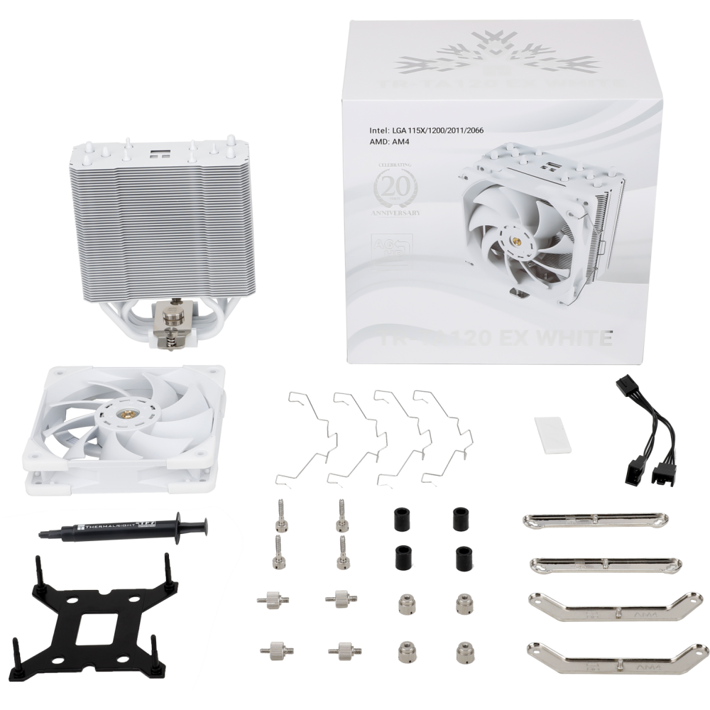 Кулер Thermalright TA 120 EX White - TA-120-EX-WHITE - фото 6