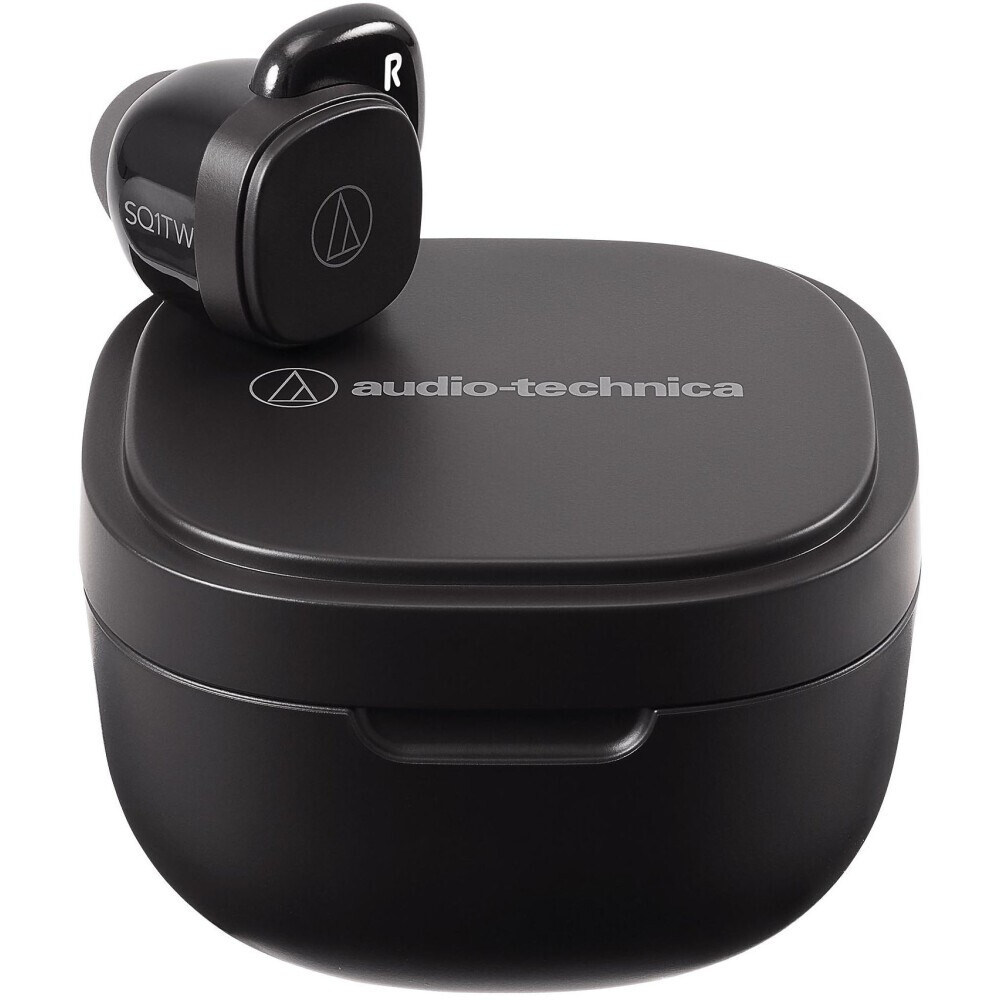Гарнитура Audio-Technica ATH-SQ1TW Black - фото 4