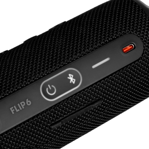 Портативная акустика JBL Flip 6 Black - JBLFLIP6BLK/(EU) - фото 4