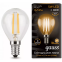 Филаментная лампочка Gauss Filament Globe 2700K (5 Вт, E14) - 105801105