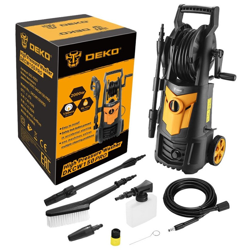 Мойка высокого давления DEKO DKCW150 PRO - 063-4303 - фото 4