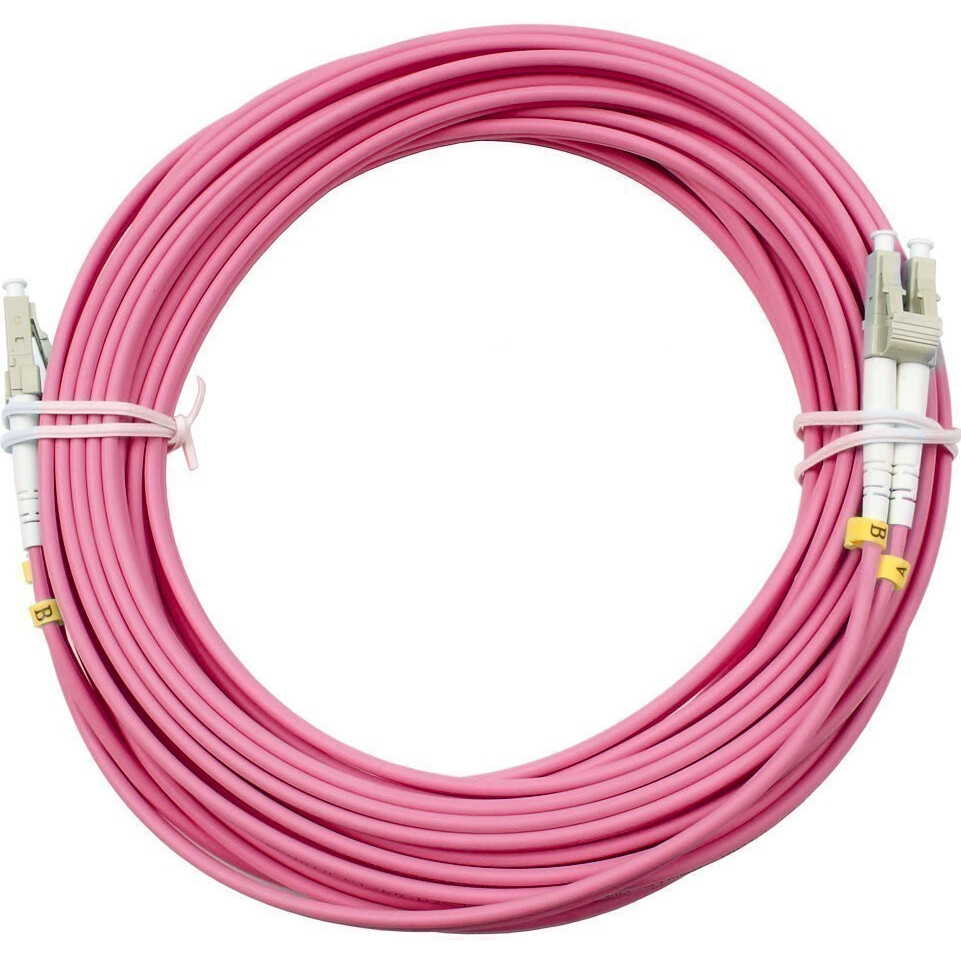 Патч-корд Cabeus FOP-50-OM4-LC-LC-15M, 15м