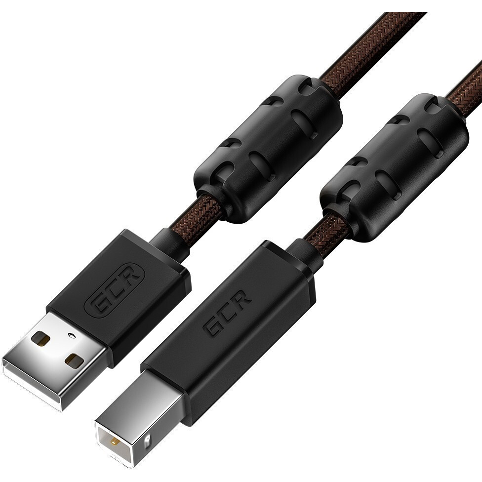 Кабель USB A (M) - USB B (M), 1.5м, Greenconnect GCR-52414 - фото 2