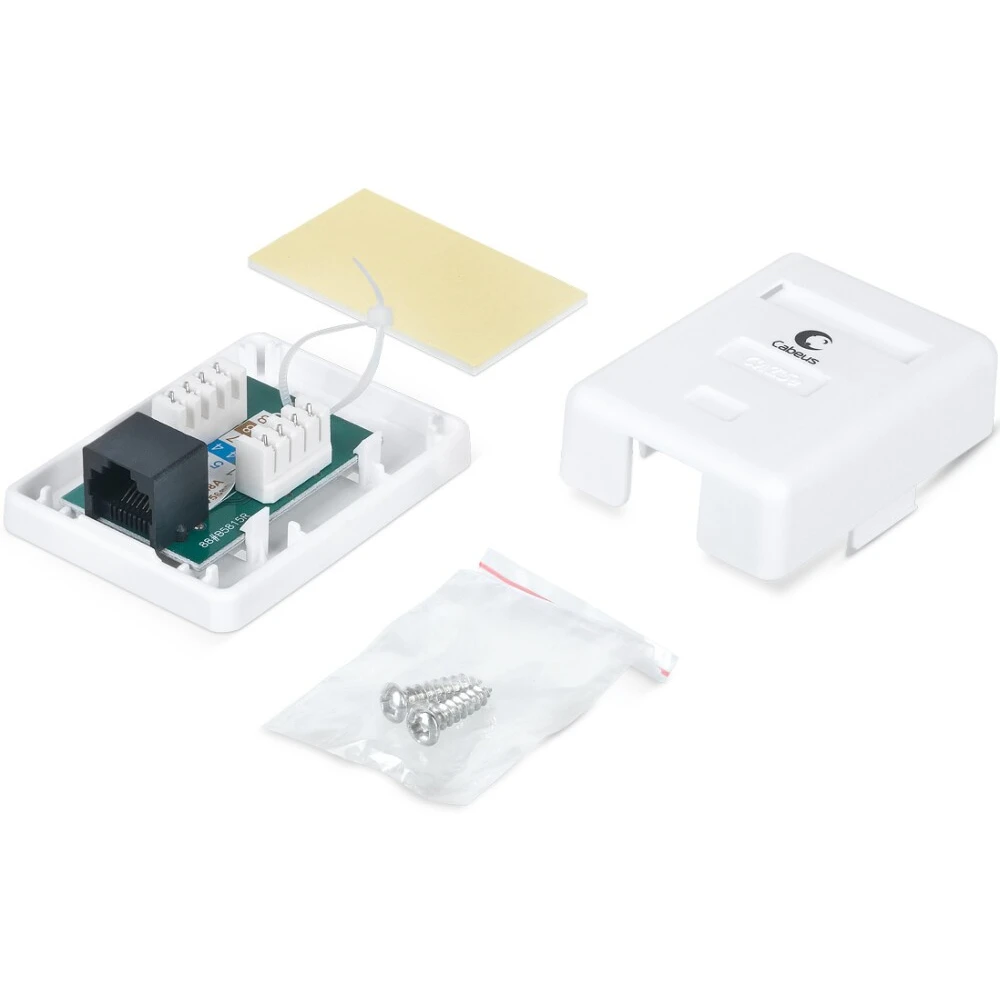 Розетка RJ-45 Cabeus WS-8P8C-CAT.5E-1 - фото 2