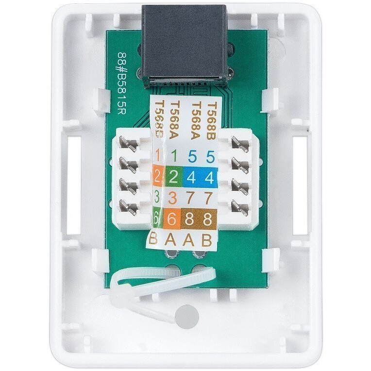 Розетка RJ-45 Cabeus WS-8P8C-CAT.5E-1 - фото 3