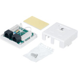 Розетка RJ-45 Cabeus WS-8P8C-CAT.5E-2