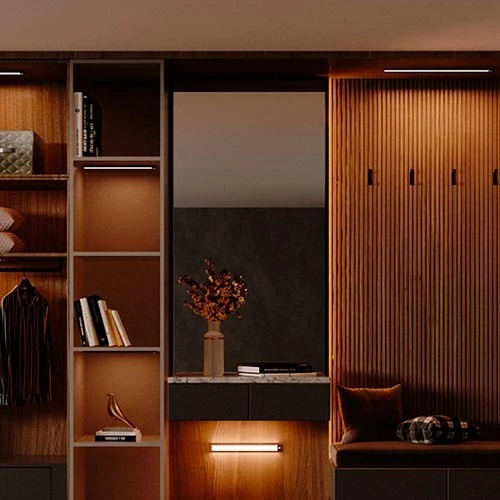 Умная лампа Yeelight Motion Sensor Closet Light A20 Black - YDQA1720007BKGL/YLBGD-0044-B - фото 2