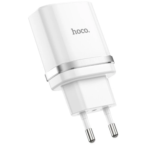 Сетевое зарядное устройство HOCO C12Q White (HC-16309)