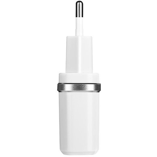 Сетевое зарядное устройство HOCO C11 White + MicroUSB Cable - 6957531047742 - фото 3