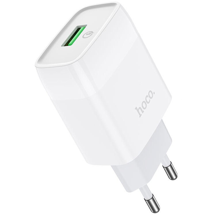 Сетевое зарядное устройство HOCO C72Q White (HC-32552)