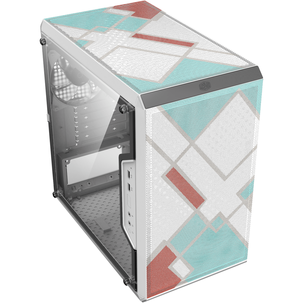 Корпус Cooler Master MasterBox Q300L Retro White (MCB-Q300L-WANN-SRE) - фото 5
