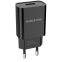 Сетевое зарядное устройство Borofone BA20A Sharp Black + MicroUSB Cable - 6931474702135