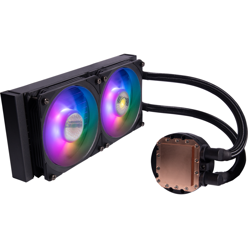 Система жидкостного охлаждения Cooler Master MasterLiquid PL240 Flux (MLY-D24M-A23PZ-R1) - фото 4