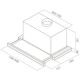 Вытяжка Elica Elite 26 IX/A/90 (PRF0038812B)