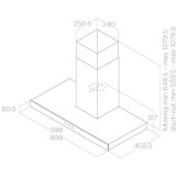 Вытяжка Elica Joy BLIX/A/60 (PRF0104625A)
