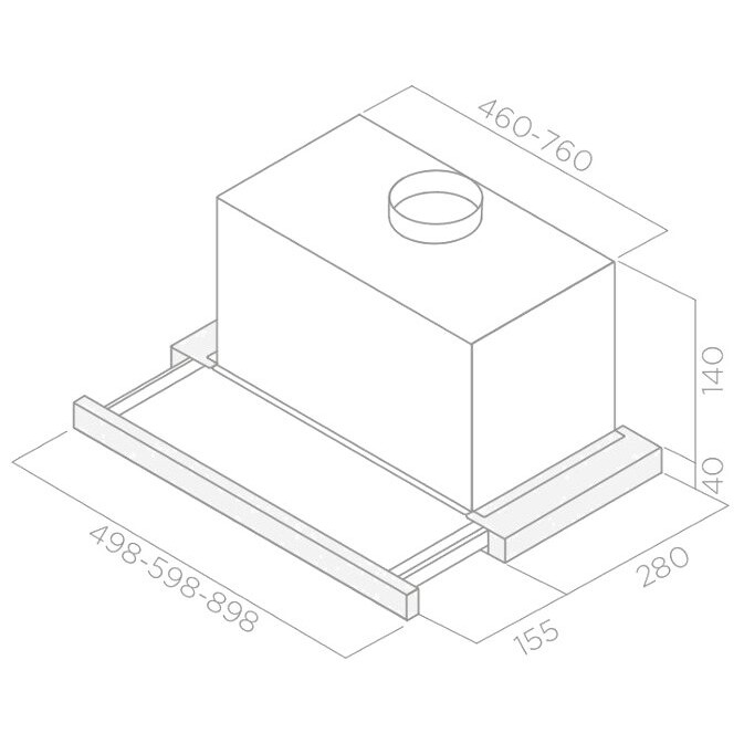 Вытяжка Elica Elite 14 Lux BL/A/50 - PRF0081870B - фото 3