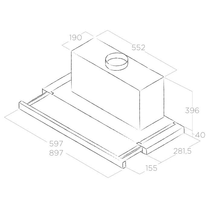 Вытяжка Elica Elite 35 GRIX/A/60 - PRF0139077 - фото 4