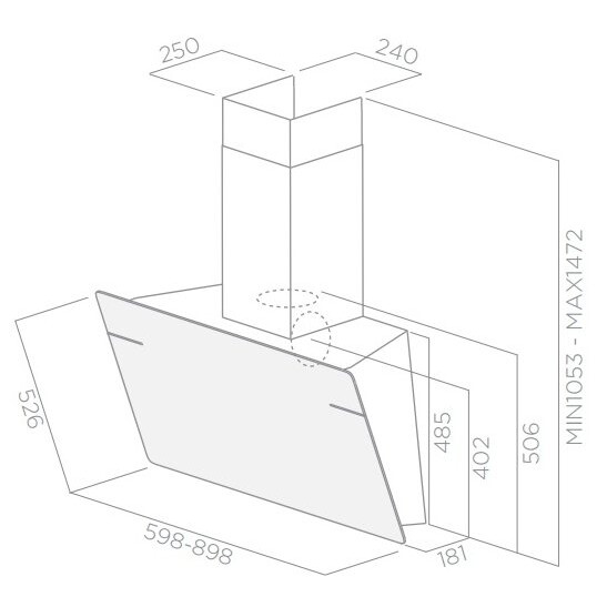 Вытяжка Elica L'essenza BL/A/60 - PRF0117403A - фото 3
