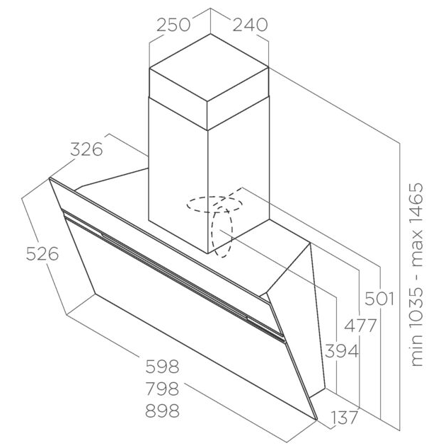 Вытяжка Elica Stripe IX/A/90/LX - PRF0100993C - фото 2