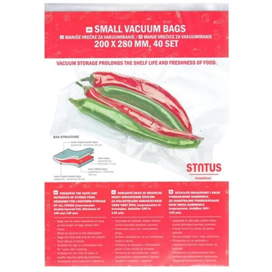 Плёнка для вакуумного упаковщика Status VB202840-ECO - фото 2