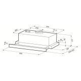 Вытяжка KRONA KERRY 600 Inox PB (00026267)