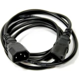 Кабель питания C13 - C14, 1.8м, VCOM CE001-CU0.5-1.8M