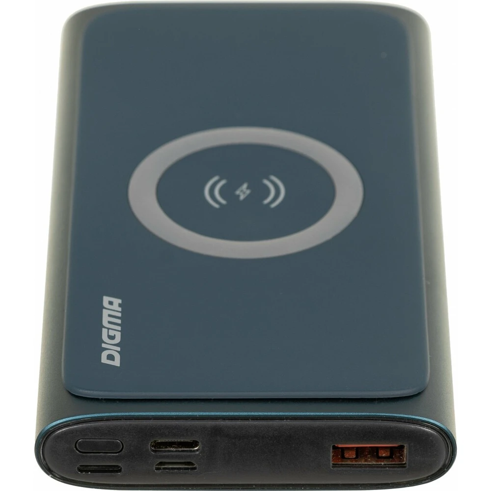 Внешний аккумулятор Digma DGPQ10G22CBL - фото 2