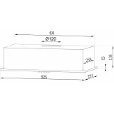Вытяжка LEX GS Bloc Light 600 Inox (CHTI000328)