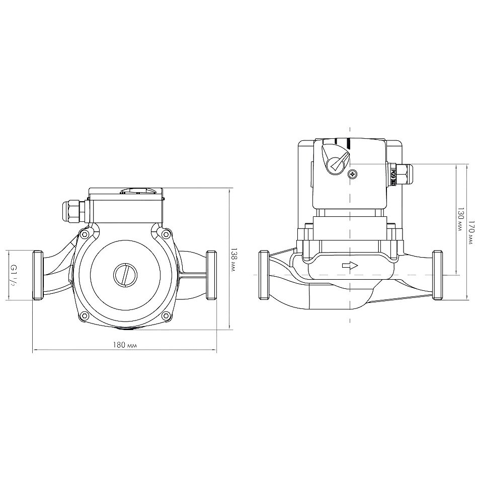 Насос Джилекс Циркуль 25/80 - 2580 - фото 12