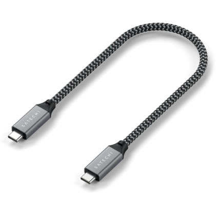 Кабель USB Type-C - USB Type-C, 0.25м, Satechi ST-U4C25M - фото 2