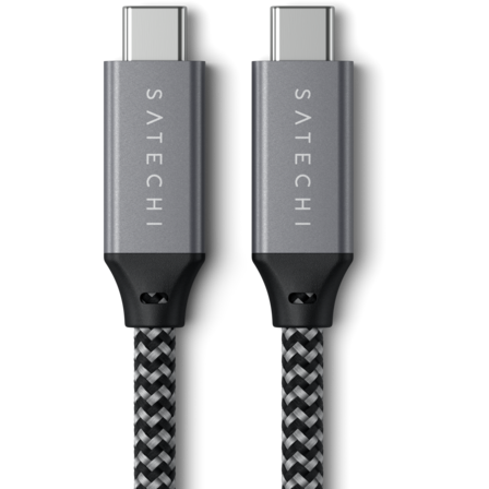 Кабель USB Type-C - USB Type-C, 0.25м, Satechi ST-U4C25M - фото 3