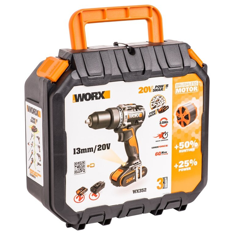 Дрель WORX WX352 - фото 6