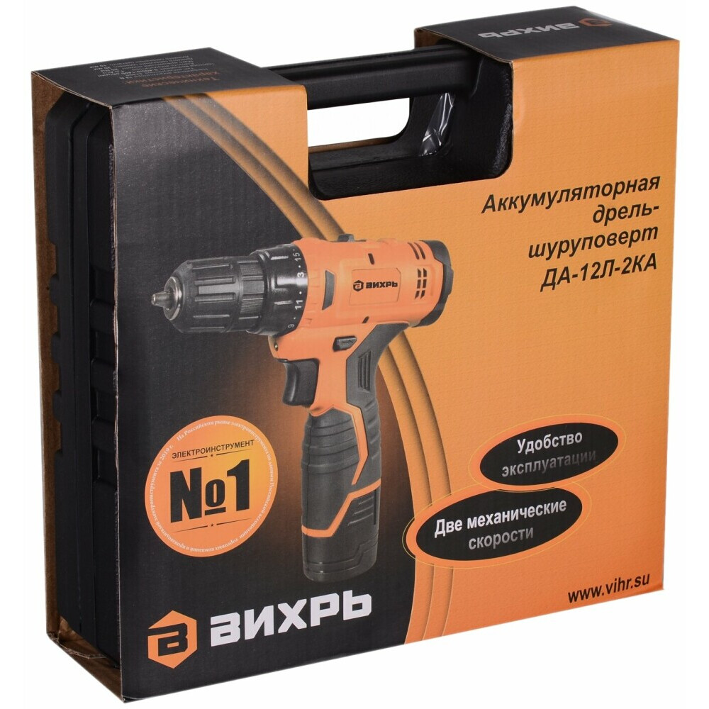 Дрель Вихрь ДА-12Л-2КА - 72/14/26 - фото 11