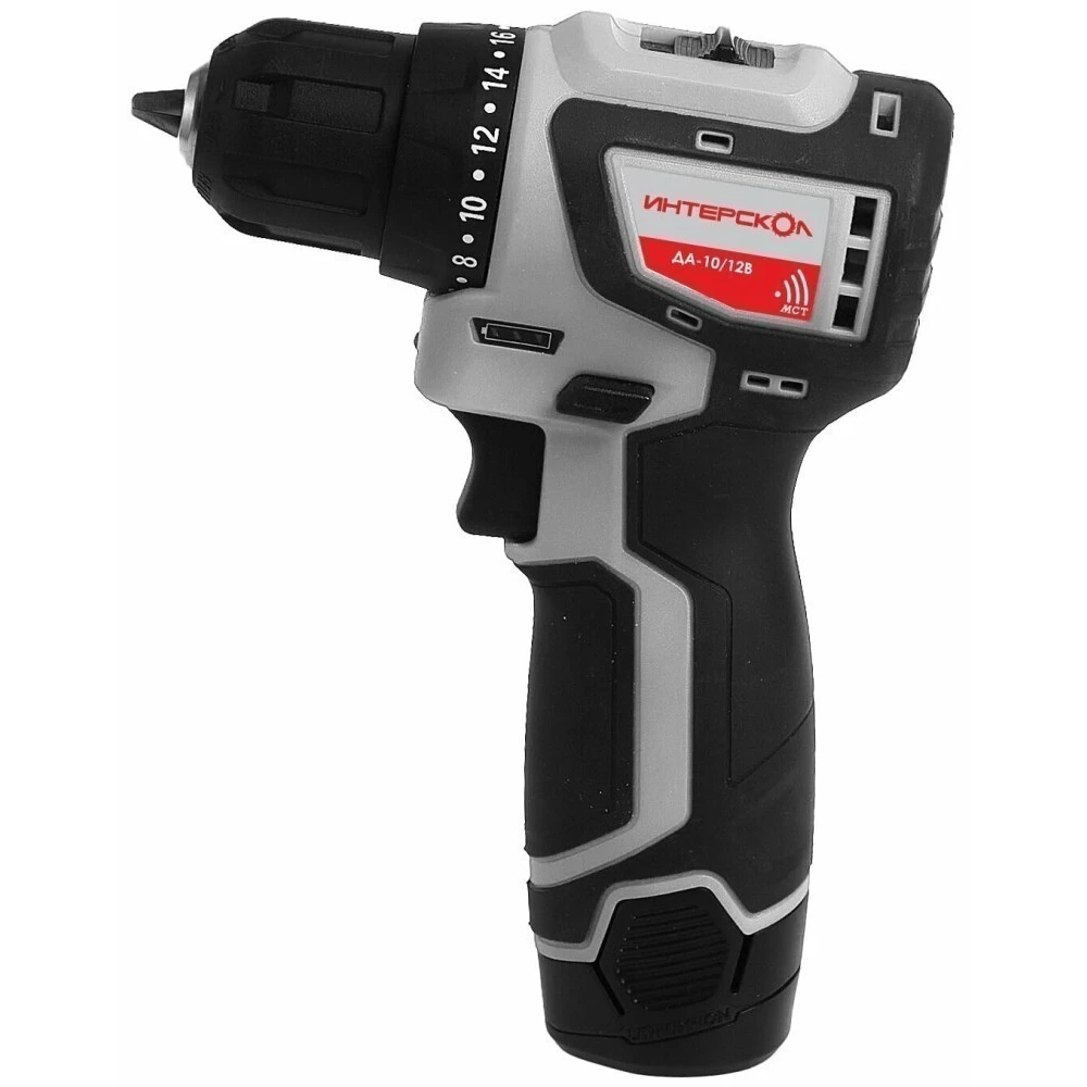 Дрель Интерскол ДА-10/12В (687.1.2.70) - фото 2