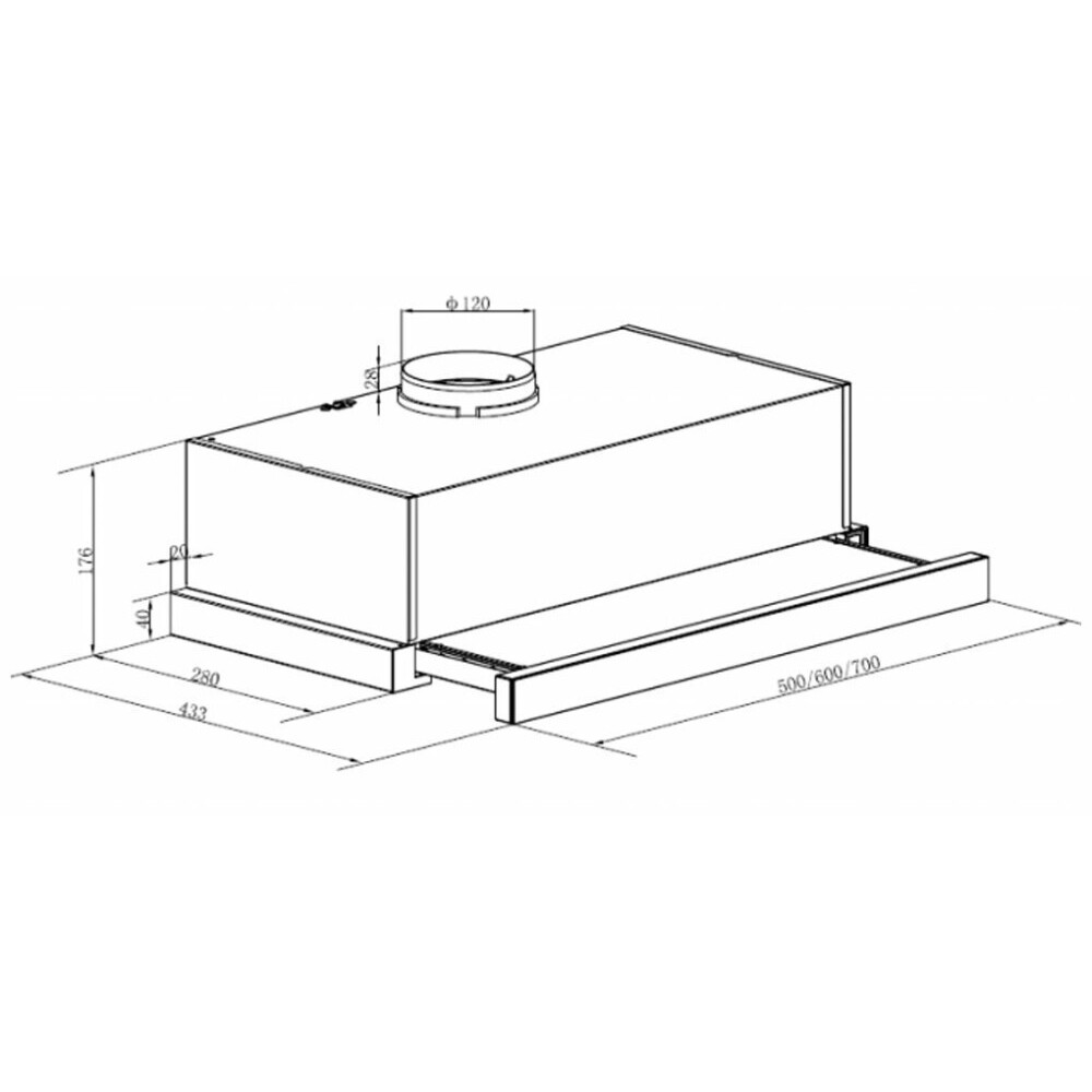 Вытяжка MAUNFELD VS Light 50 Inox - УТ000008533 - фото 8