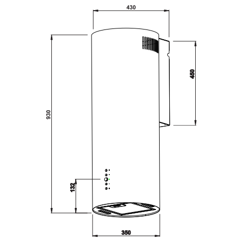 Вытяжка Weissgauff Gracia WH - 427091 - фото 6