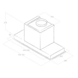 Вытяжка Elica Hidden 2.0 IX/A/60 (PRF0092333A)