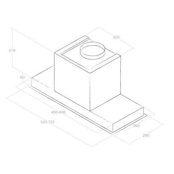 Вытяжка Elica Hidden 2.0 IX/A/60 - PRF0092333A - фото 4