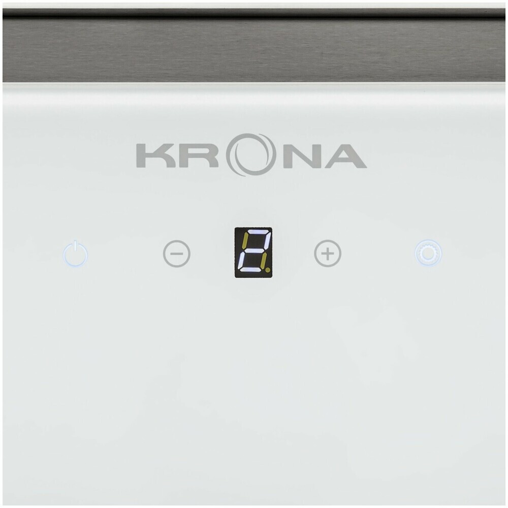 Вытяжка KRONA SELINA 600 White Glass S - 00026702 - фото 4