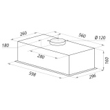 Вытяжка MAUNFELD Crosby Light C 60 White (УТ000009845)