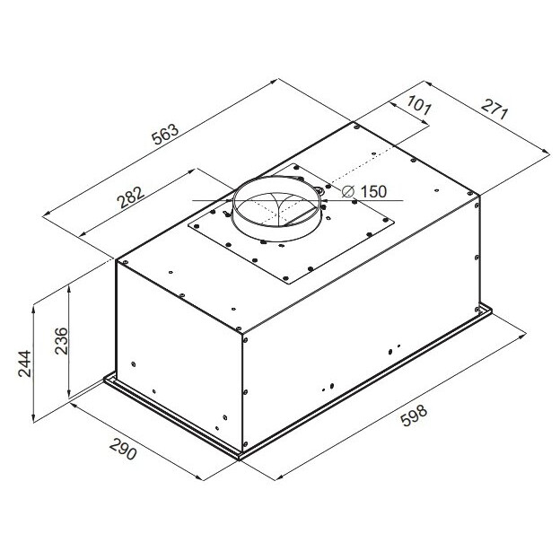 Вытяжка MAUNFELD Crosby Power 50 Silver - КА-00014013 - фото 2