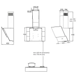 Вытяжка Korting KHC 65070 GB