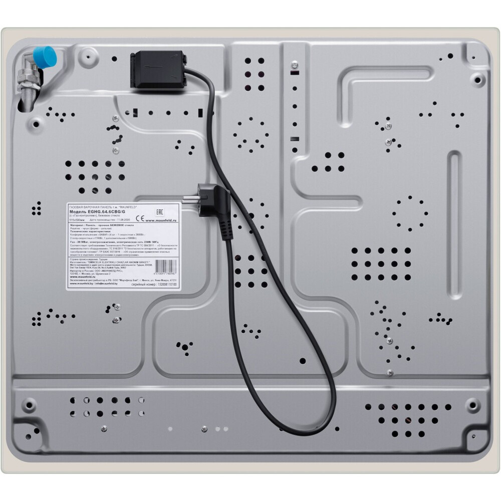 Газовая варочная панель MAUNFELD EGHG.64.6CBG/G - КА-00013539 - фото 3