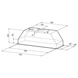 Вытяжка KRONA RUNA 600 Inox S (RUNA 600 inox S)