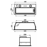 Вытяжка MAUNFELD Thames 601PM Silver (КА-00014208)
