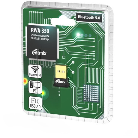 Bluetooth адаптер Ritmix RWA-350 - фото 4