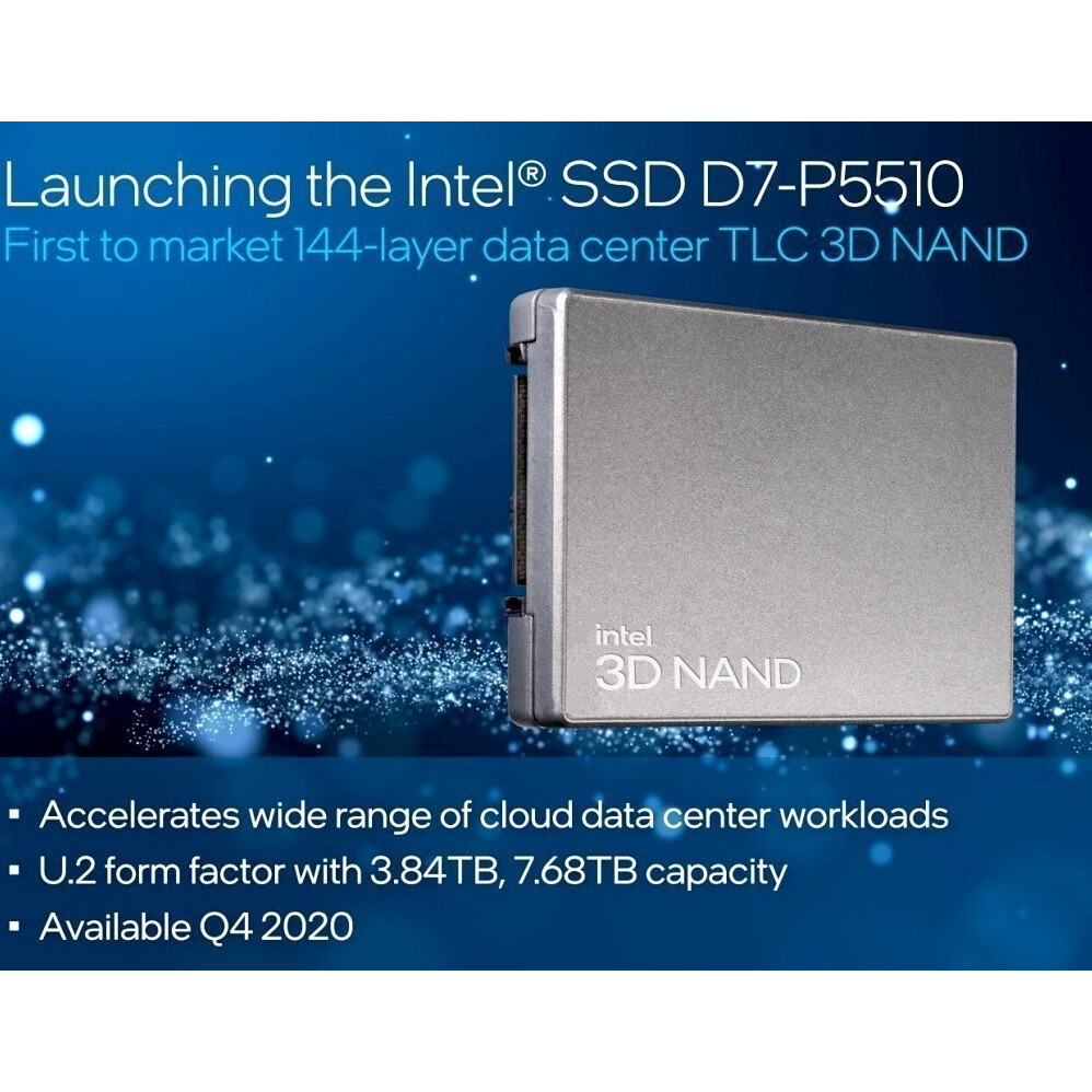 Накопитель SSD 7.68TB Intel D7-P5510 (SSDPF2KX076TZ01): купить в