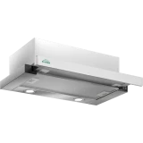 Вытяжка Elikor Интегра Glass 60Н-400-В2Д Stainless Steel/Glass White